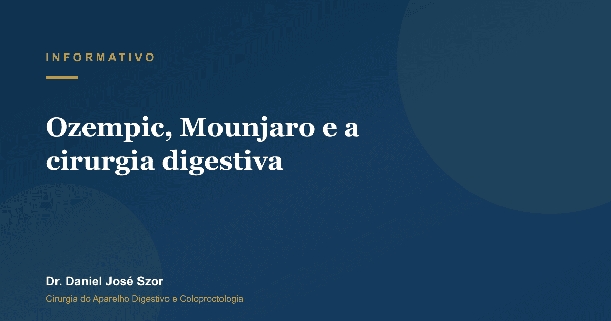 Ozempic, Mounjaro e a cirurgia: cuidados com remédios GLP-1 antes de operar